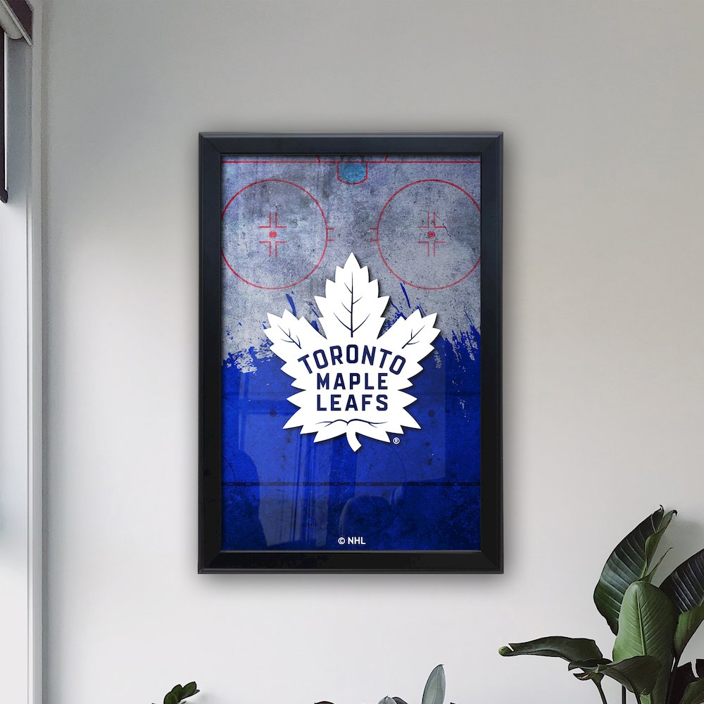 Toronto Maple Leafs 15.75" x 23.5" LED Snap Frame Lightbox. Picture 3