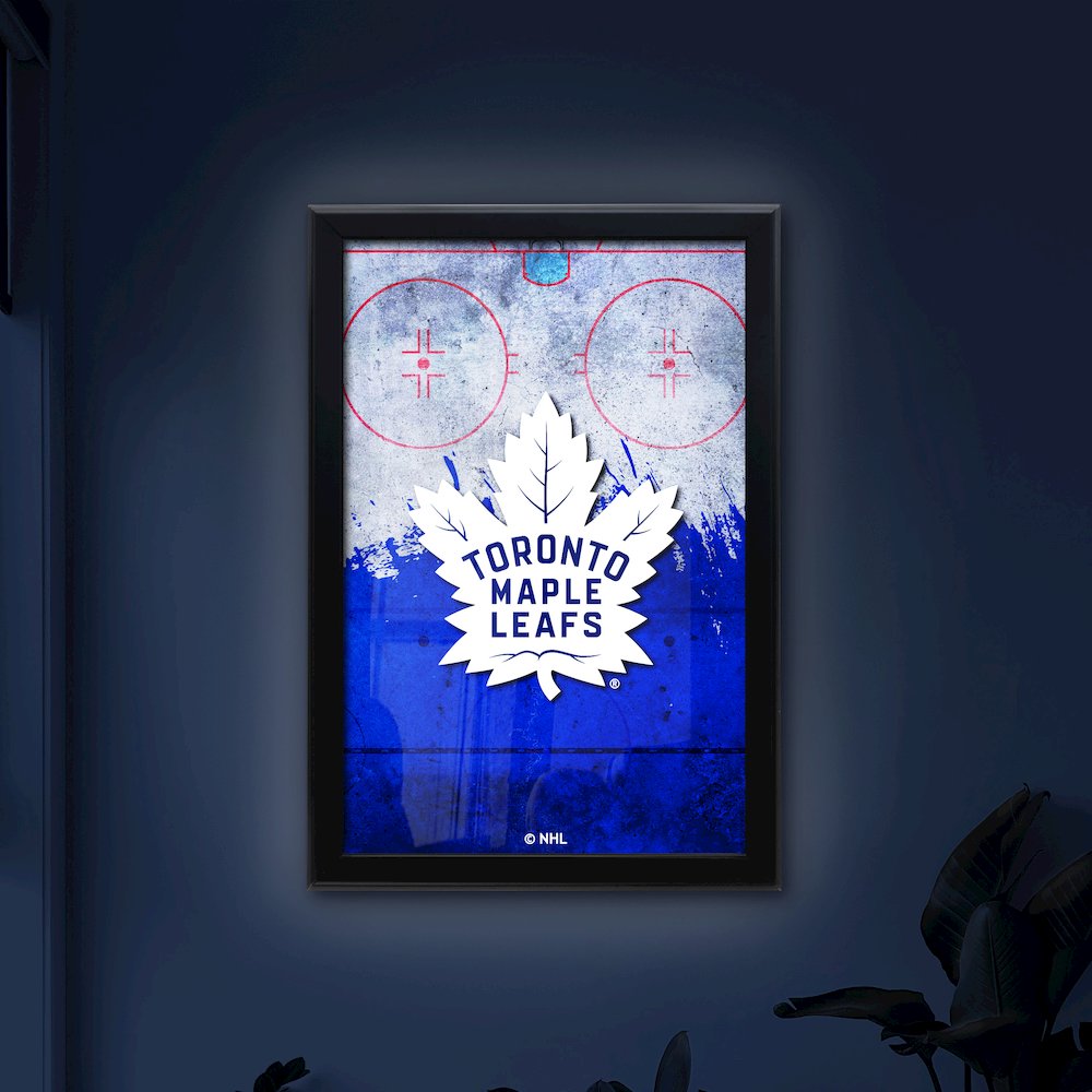 Toronto Maple Leafs 15.75" x 23.5" LED Snap Frame Lightbox. Picture 4
