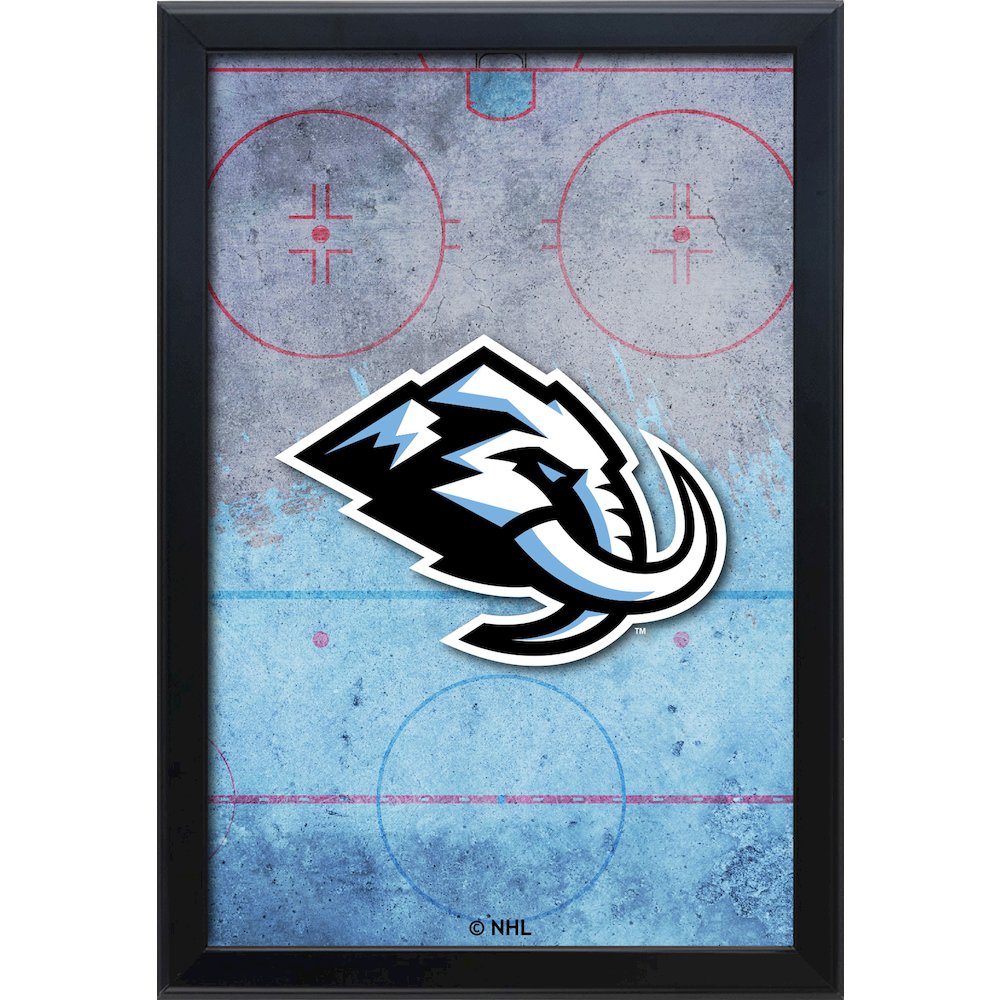 Utah Mammoth Lighted Snap Frame Sign. Picture 1