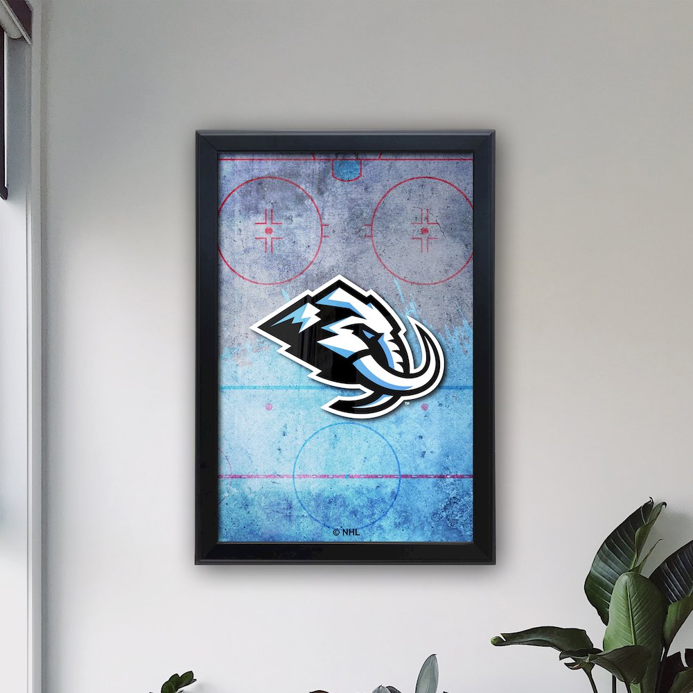 Utah Mammoth Lighted Snap Frame Sign. Picture 3