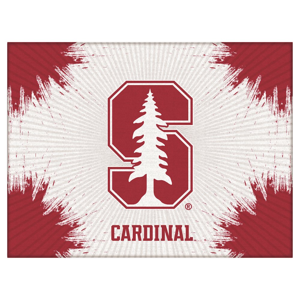 Stanford 15" x 20" Officially Licensed Logo Canvas. Picture 1