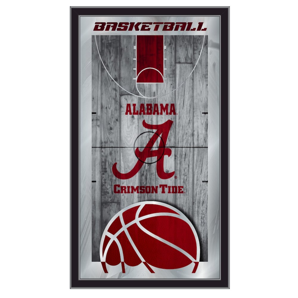 Alabama 15" x 26" Basketball Mirror. Picture 1