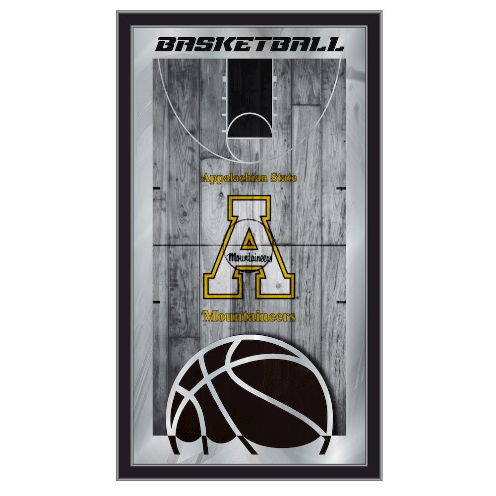 Appalachian State 15" x 26" Basketball Mirror. Picture 1