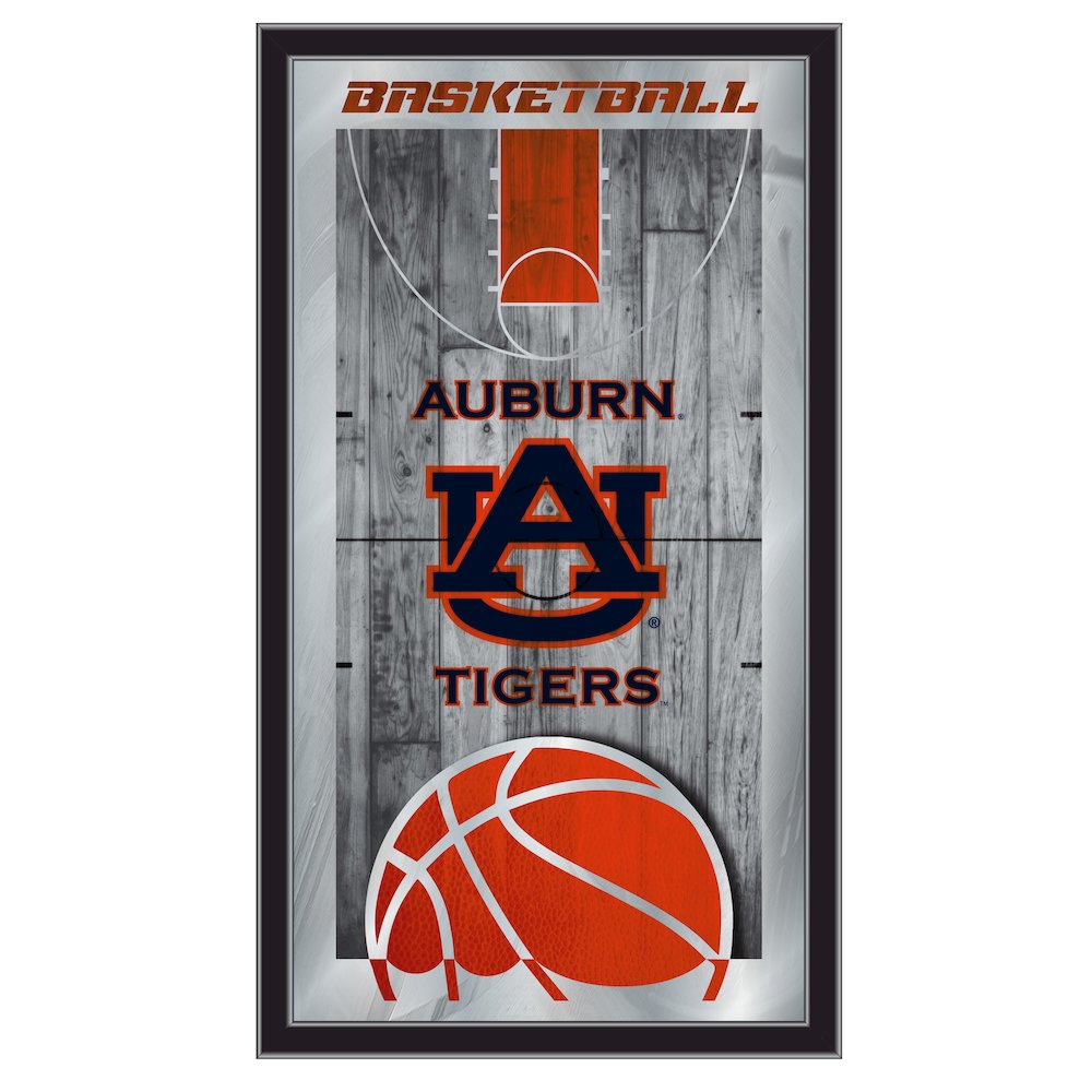 Auburn 15" x 26" Basketball Mirror. Picture 1
