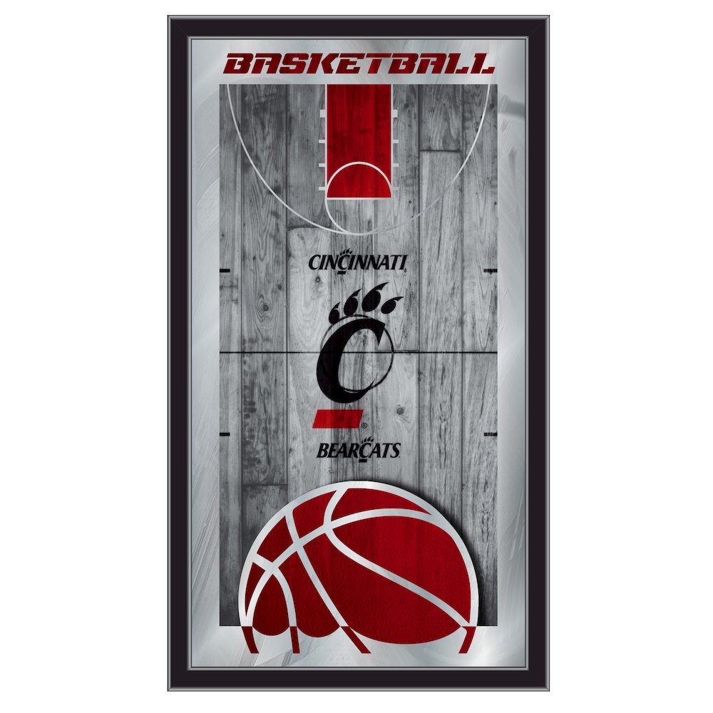 Cincinnati 15" x 26" Basketball Mirror. Picture 1