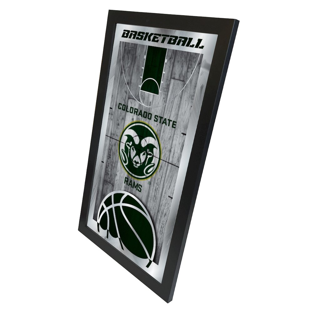 Colorado State 15" x 26" Basketball Mirror. Picture 2