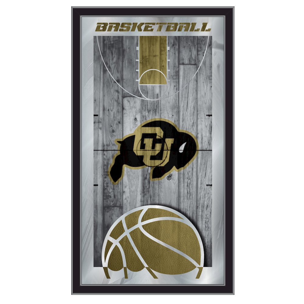 Colorado 15" x 26" Basketball Mirror. Picture 1
