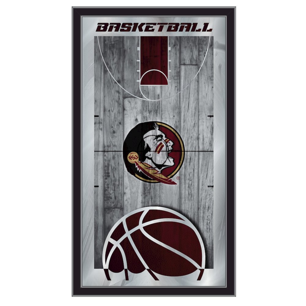 Florida State 15" x 26" Basketball Mirror. Picture 1