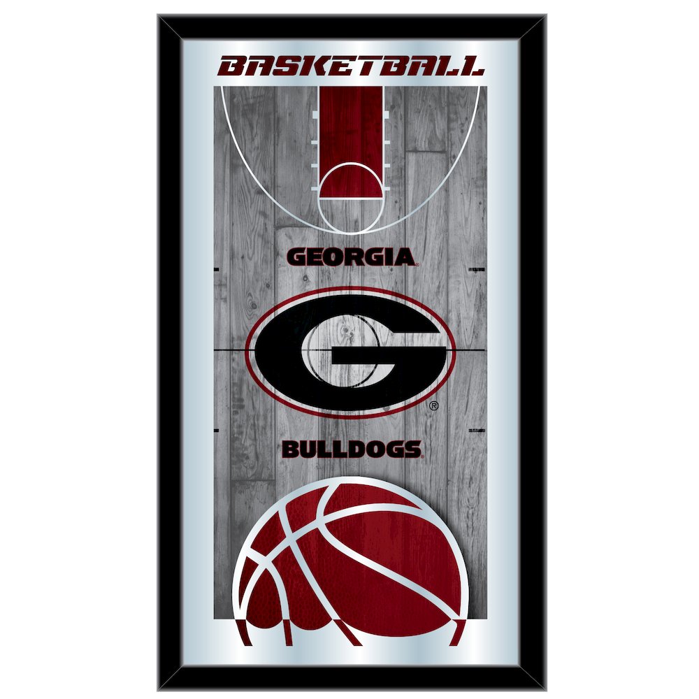 Georgia 15" x 26" Basketball Mirror. Picture 1