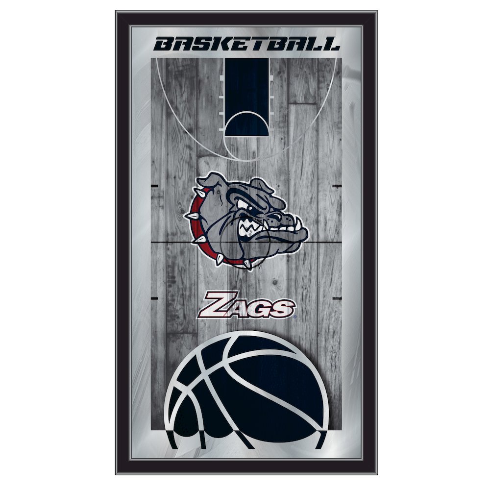Gonzaga 15" x 26" Basketball Mirror. Picture 1