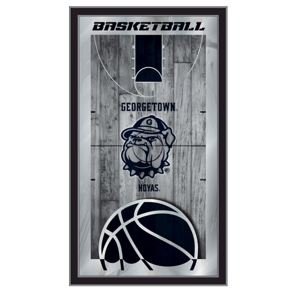 Georgetown University 15" x 26" Basketball Mirror. Picture 1