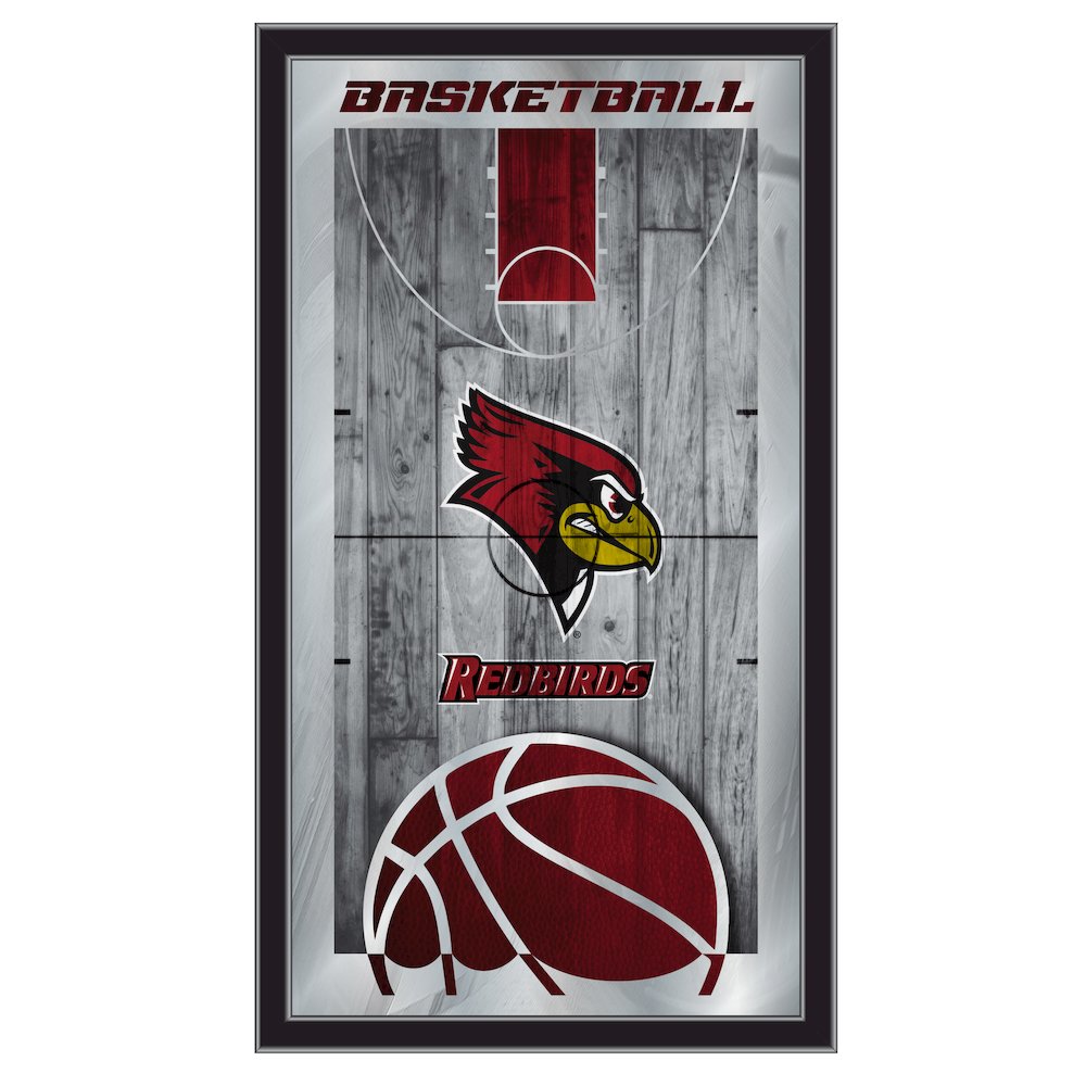 Illinois State 15" x 26" Basketball Mirror. Picture 1
