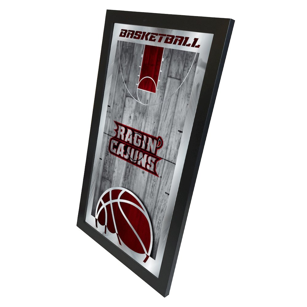 Louisiana-Lafayette 15" x 26" Basketball Mirror. Picture 2