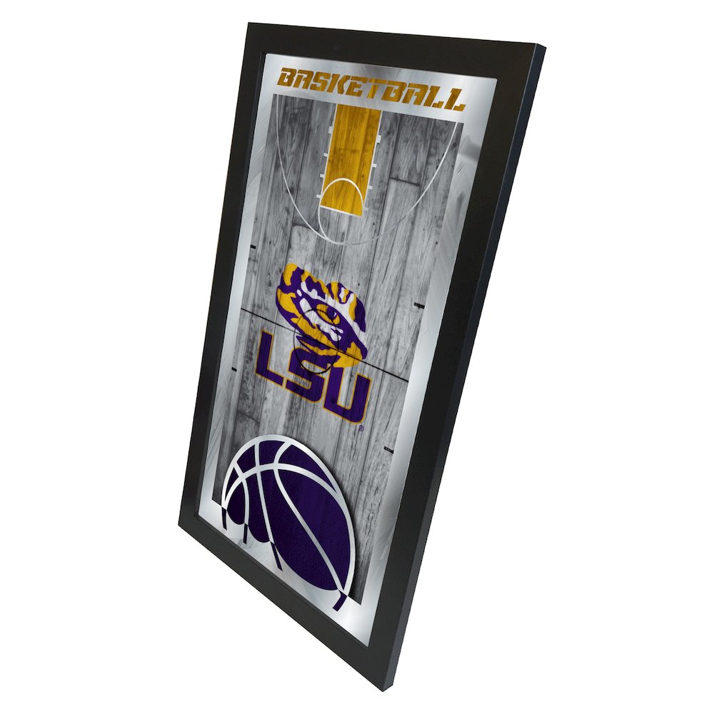 Louisiana State 15" x 26" Basketball Mirror. Picture 2