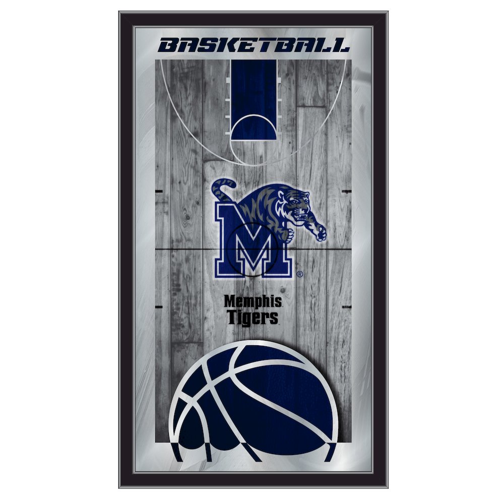 Memphis 15" x 26" Basketball Mirror. Picture 1