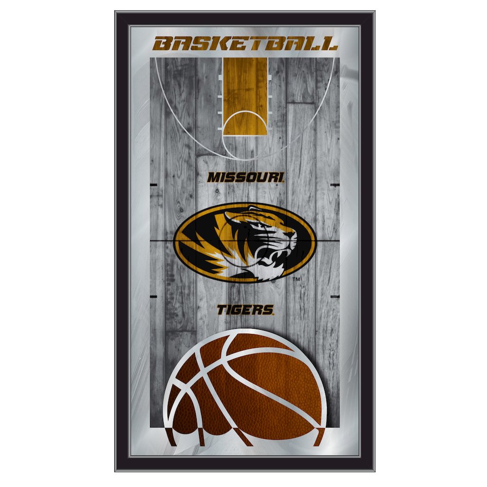 Missouri 15" x 26" Basketball Mirror. Picture 1