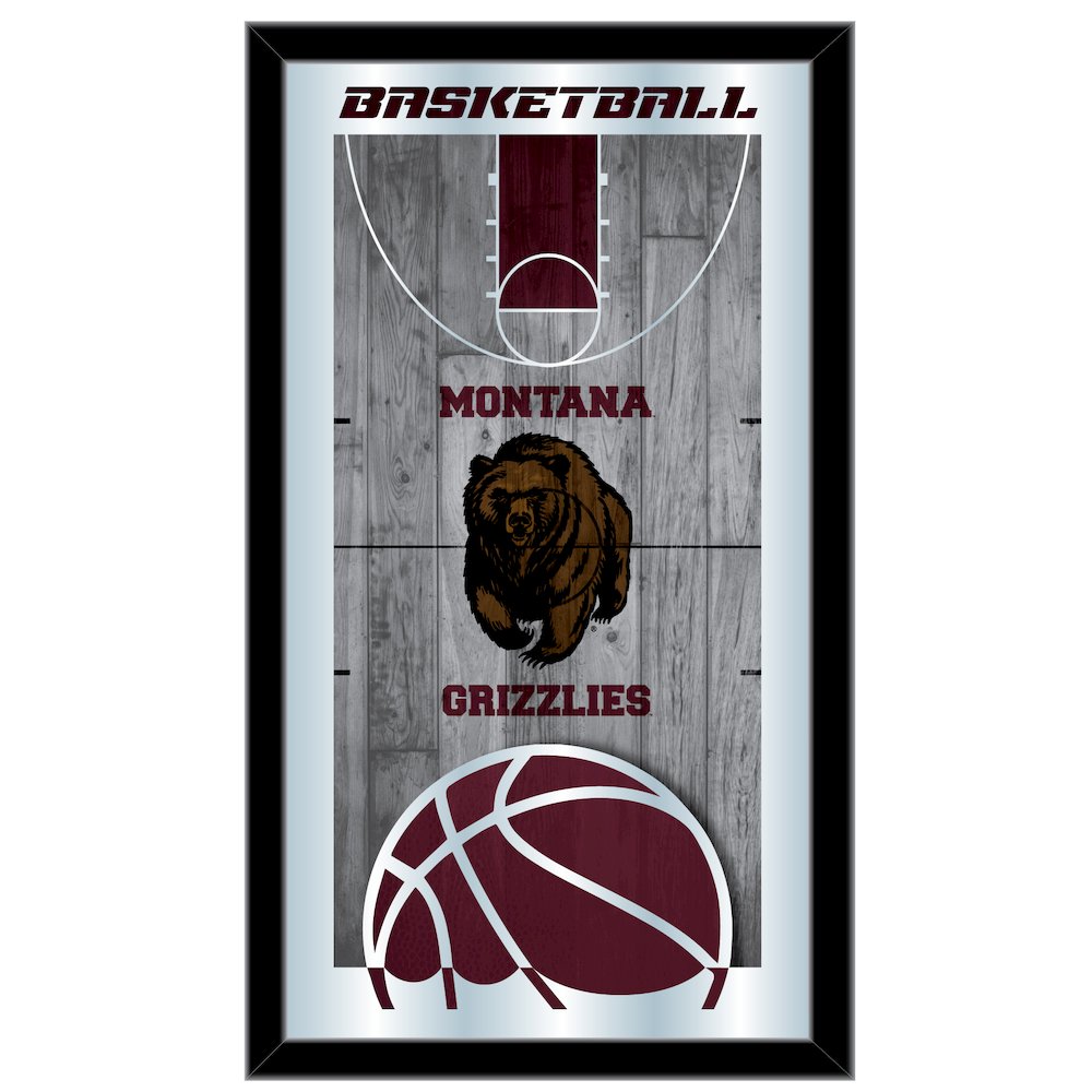 Montana 15" x 26" Basketball Mirror. Picture 1