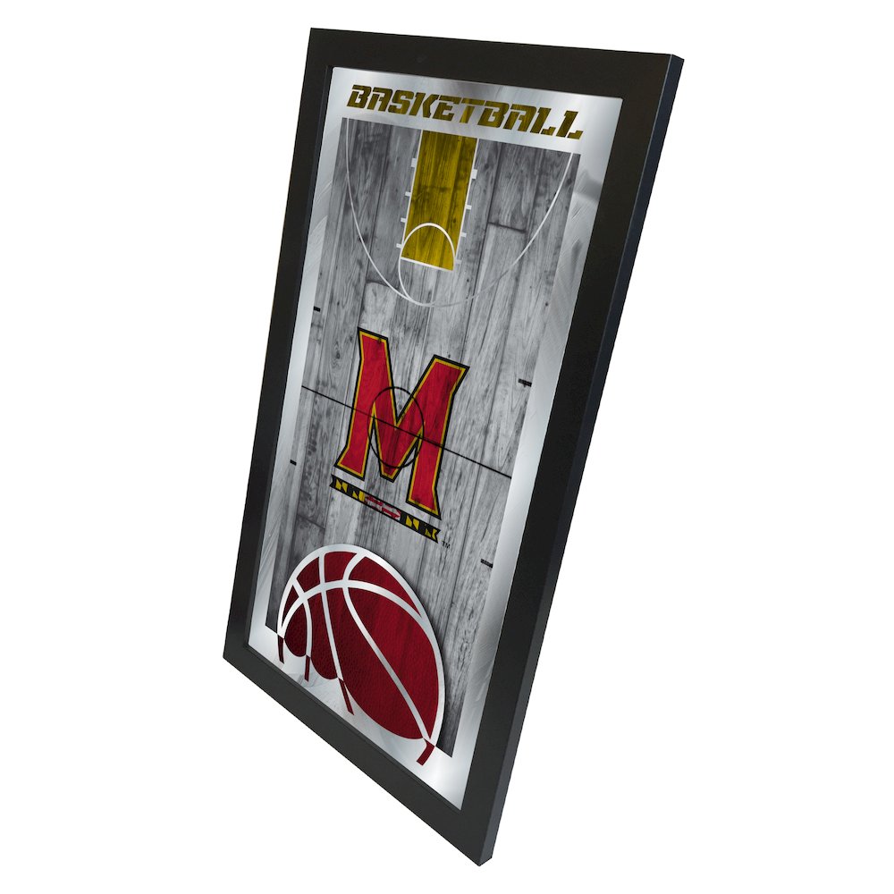 Maryland 15" x 26" Basketball Mirror. Picture 2
