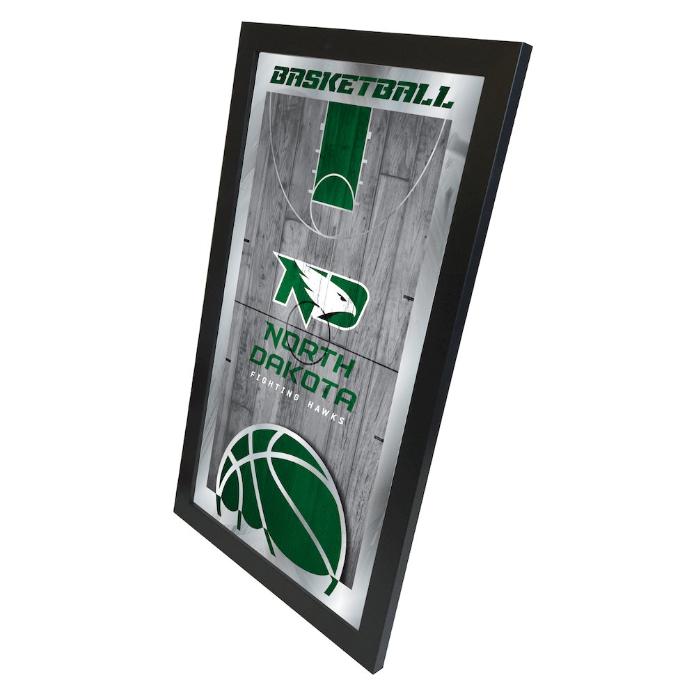 North Dakota 15" x 26" Basketball Mirror. Picture 2