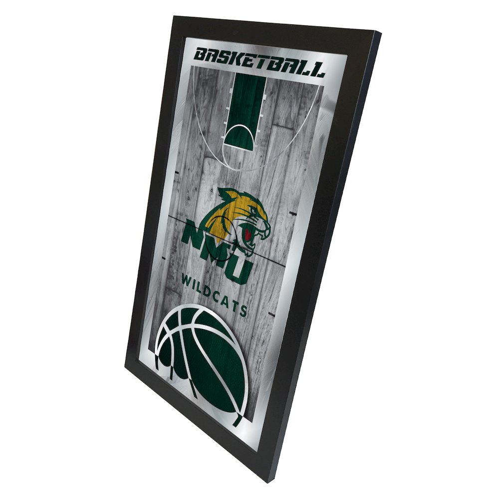 Northern Michigan 15" x 26" Basketball Mirror. Picture 2