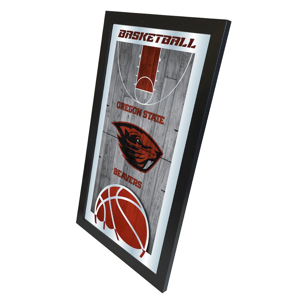 Oregon State 15" x 26" Basketball Mirror. Picture 2