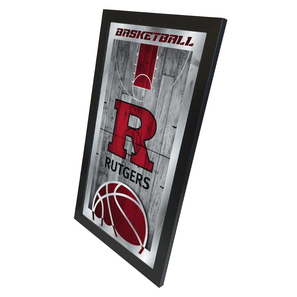 Rutgers 15" x 26" Basketball Mirror. Picture 2