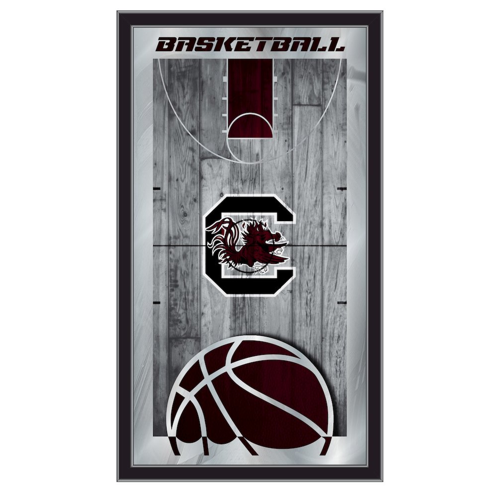 South Carolina 15" x 26" Basketball Mirror. Picture 1