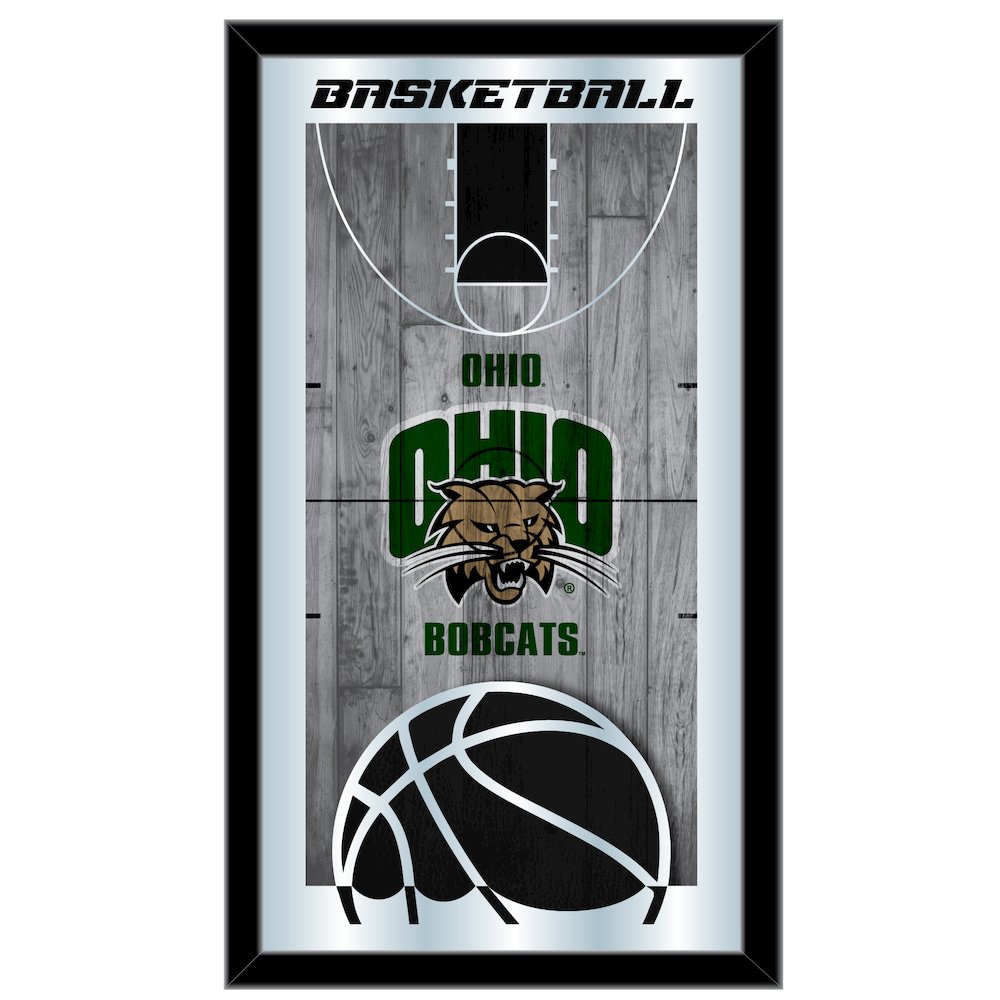 Ohio University 15" x 26" Basketball Mirror. Picture 1