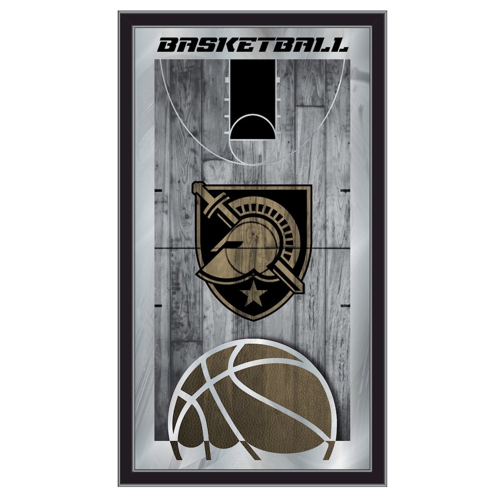 US Military Academy (ARMY) 15" x 26" Basketball Mirror. Picture 1