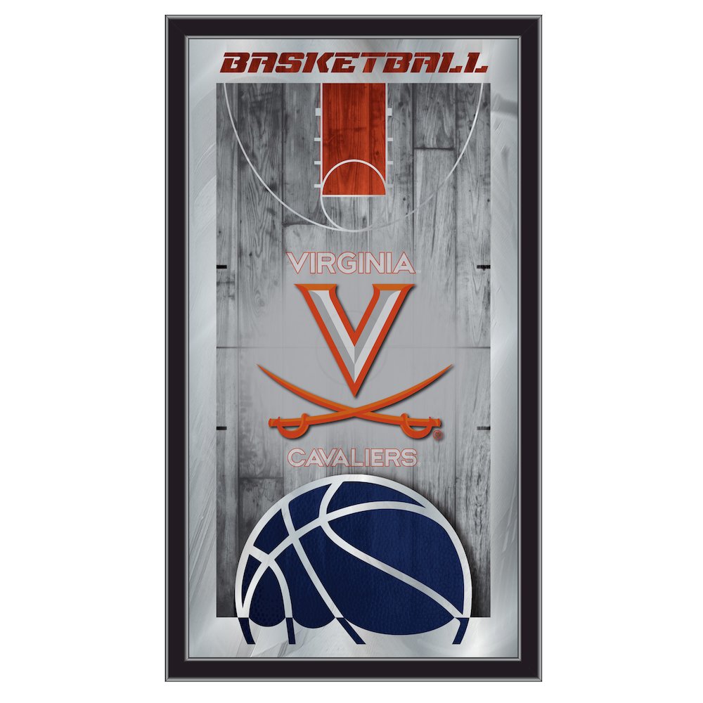 Virginia 15" x 26" Basketball Mirror. Picture 1