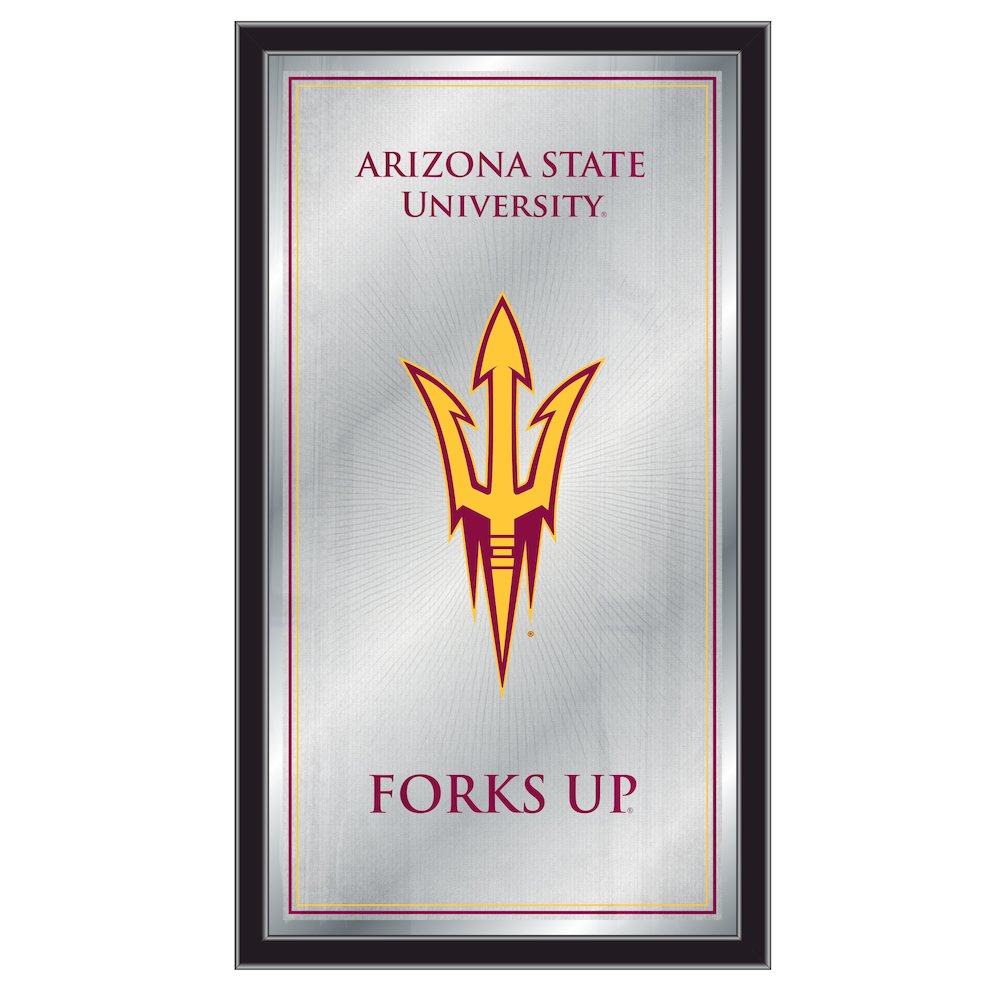 Arizona State 26" x 15" Fight Song Mirror. Picture 1