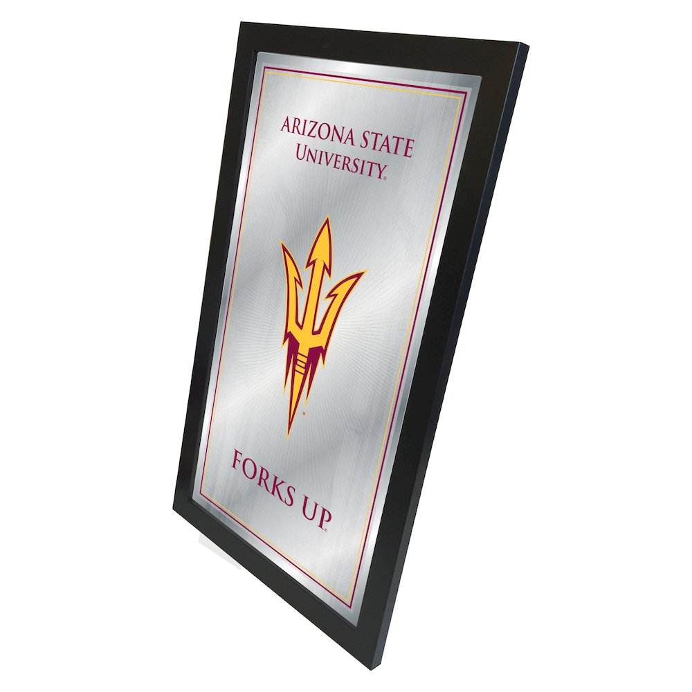 Arizona State 26" x 15" Fight Song Mirror. Picture 2