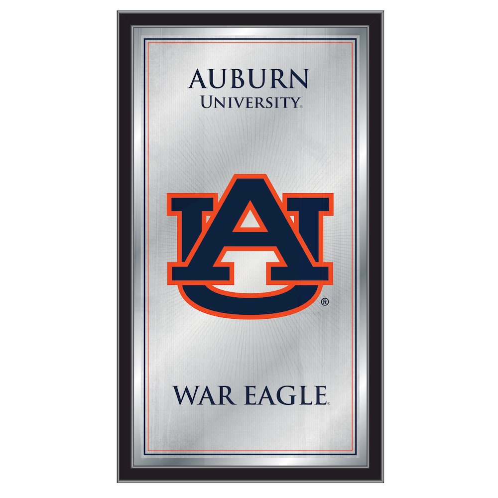 Auburn 26" x 15" Fight Song Mirror. Picture 1