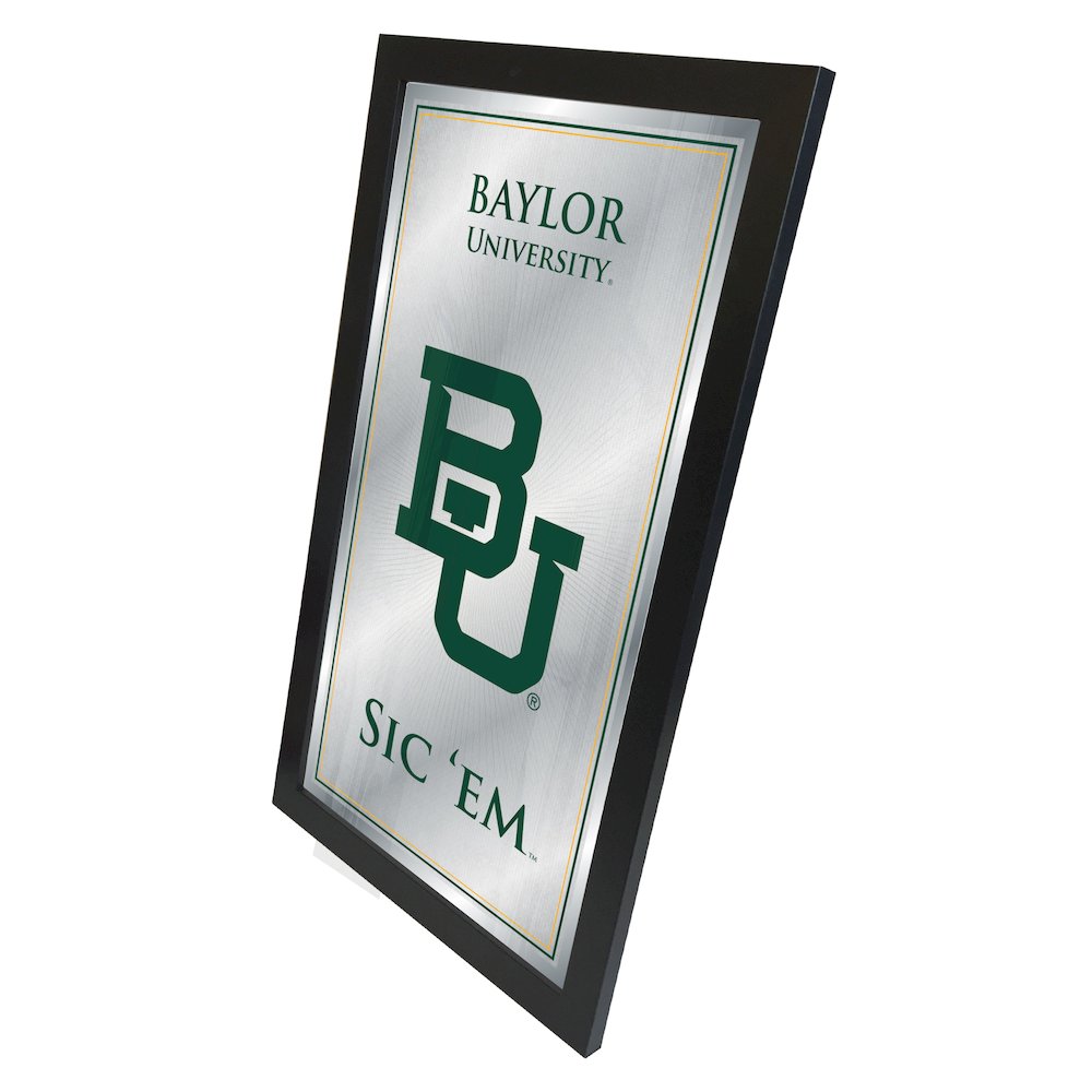 Baylor 26" x 15" Fight Song Mirror. Picture 2