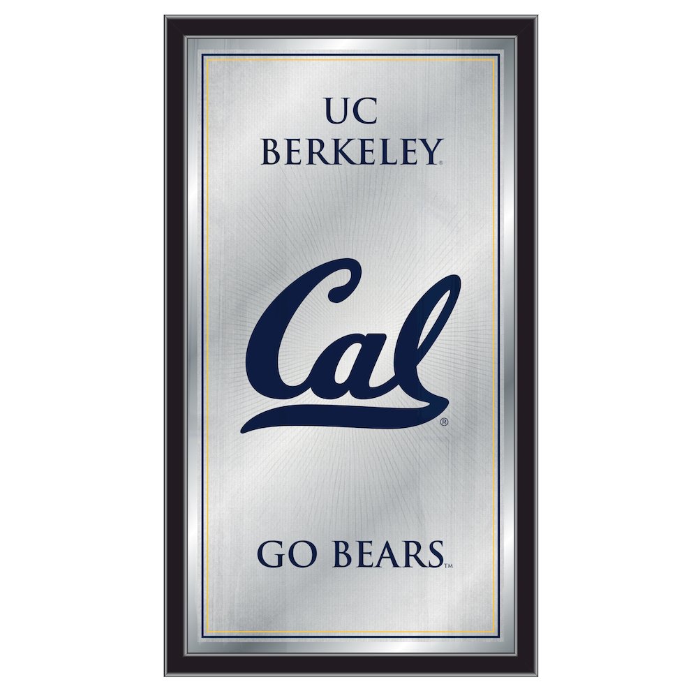 University of California 26" x 15" Fight Song Mirror. Picture 1