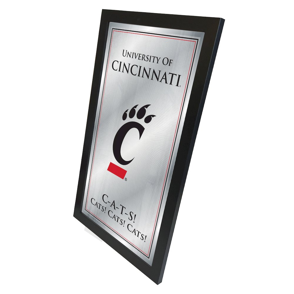 Cincinnati 26" x 15" Fight Song Mirror. Picture 2