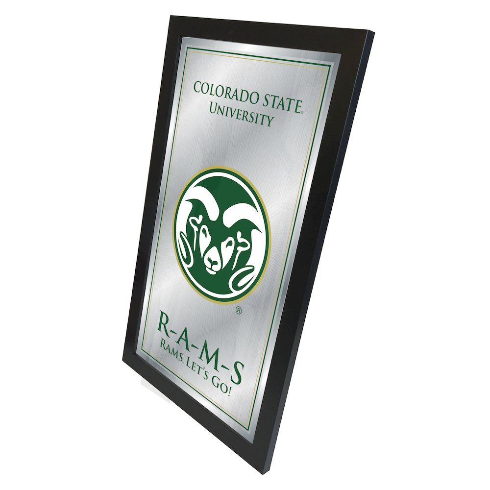 Colorado State 26" x 15" Fight Song Mirror. Picture 2