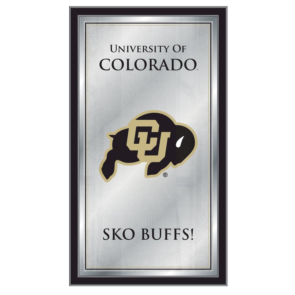 Colorado 26" x 15" Fight Song Mirror. Picture 1