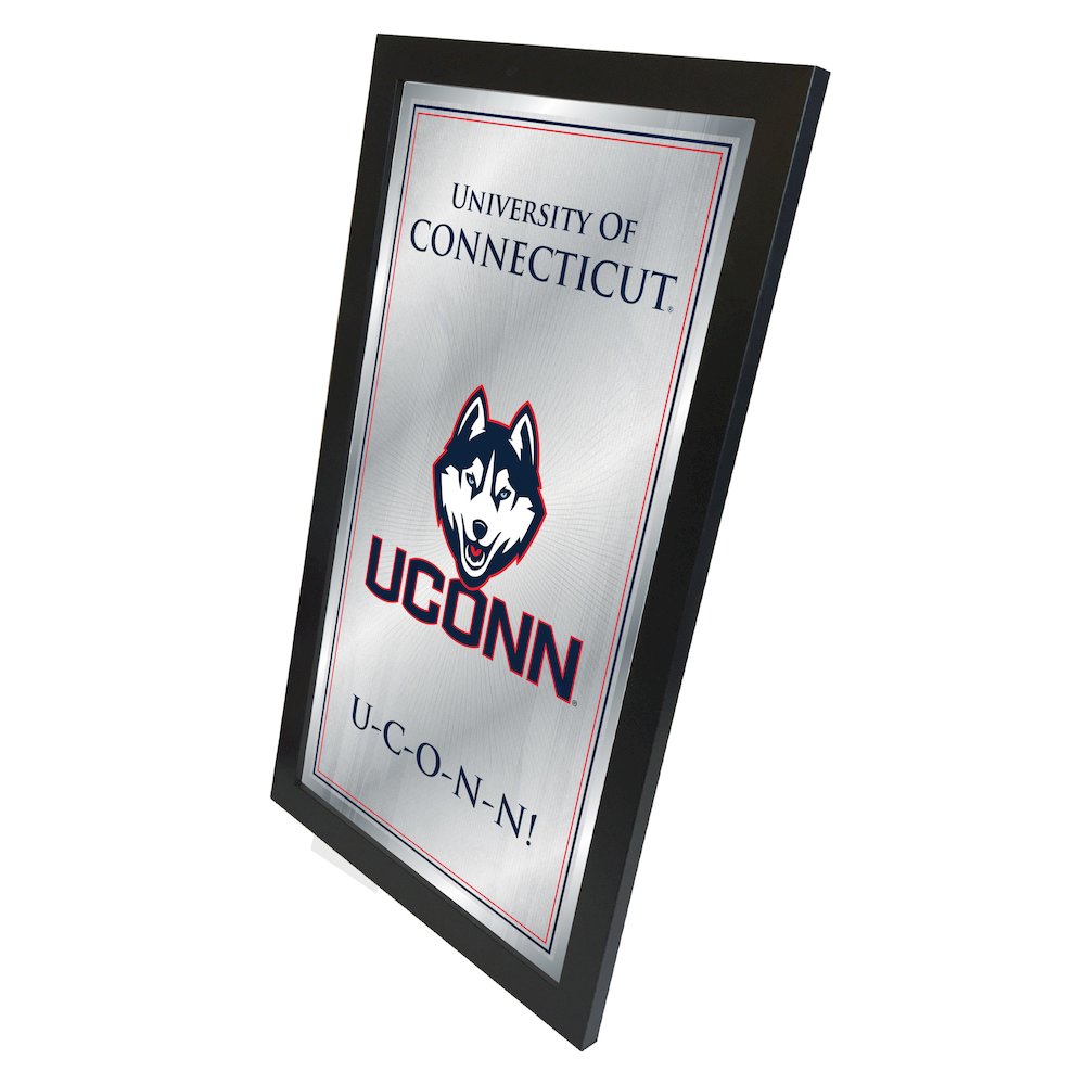 Connecticut 26" x 15" Fight Song Mirror. Picture 2