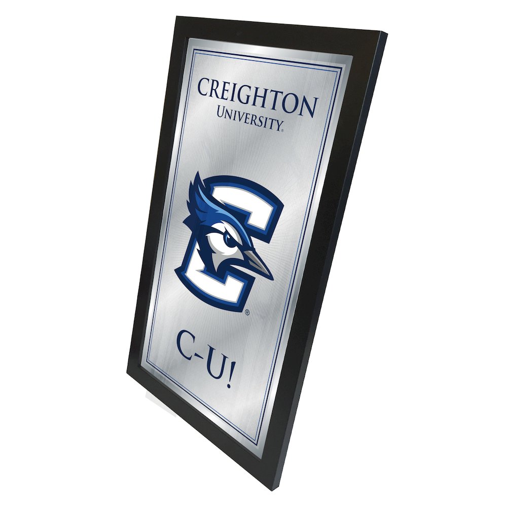 Creighton 26" x 15" Fight Song Mirror. Picture 2