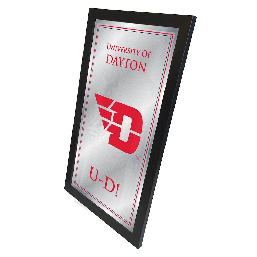 University of Dayton 26" x 15" Fight Song Mirror. Picture 2