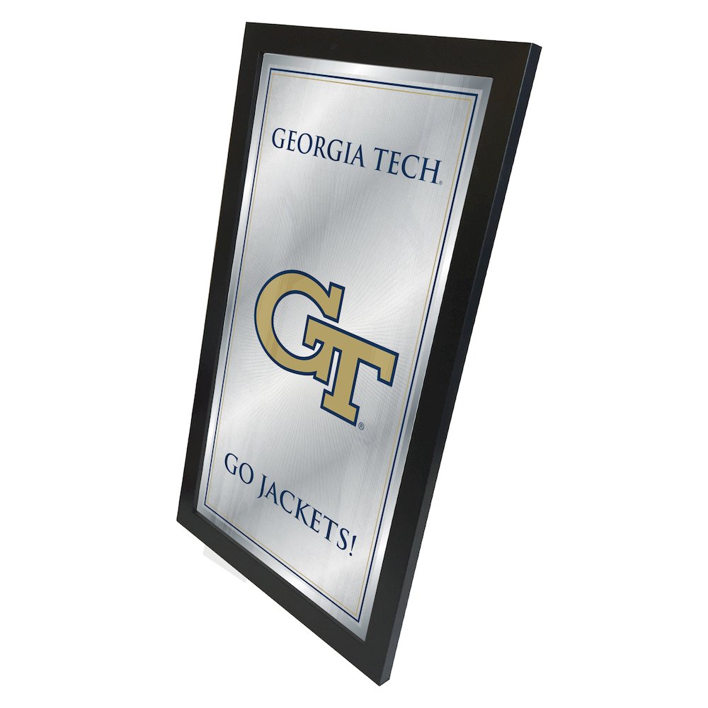 Georgia Tech 26" x 15" Fight Song Mirror. Picture 2
