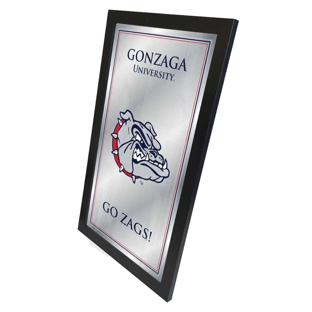 Gonzaga 26" x 15" Fight Song Mirror. Picture 2