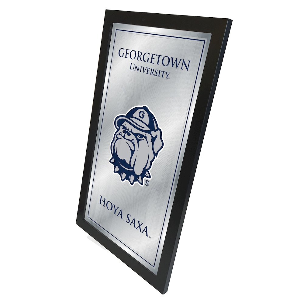Georgetown 26" x 15" Fight Song Mirror by Holland Bar Stool Company. Picture 2