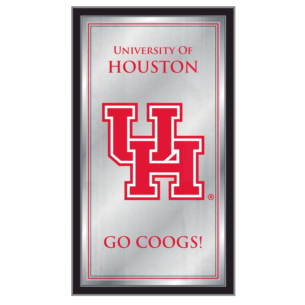 Houston 26" x 15" Fight Song Mirror. Picture 1