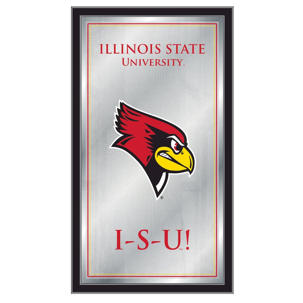 Illinois State 26" x 15" Fight Song Mirror. Picture 1