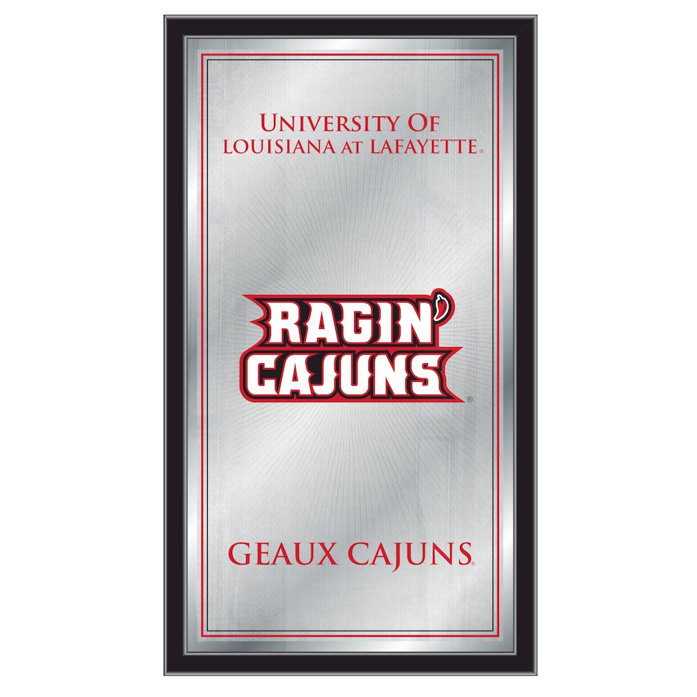 Louisiana-Lafayette 26" x 15" Fight Song Mirror. Picture 1