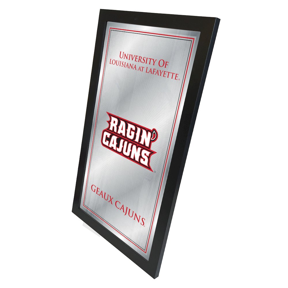 Louisiana-Lafayette 26" x 15" Fight Song Mirror. Picture 2