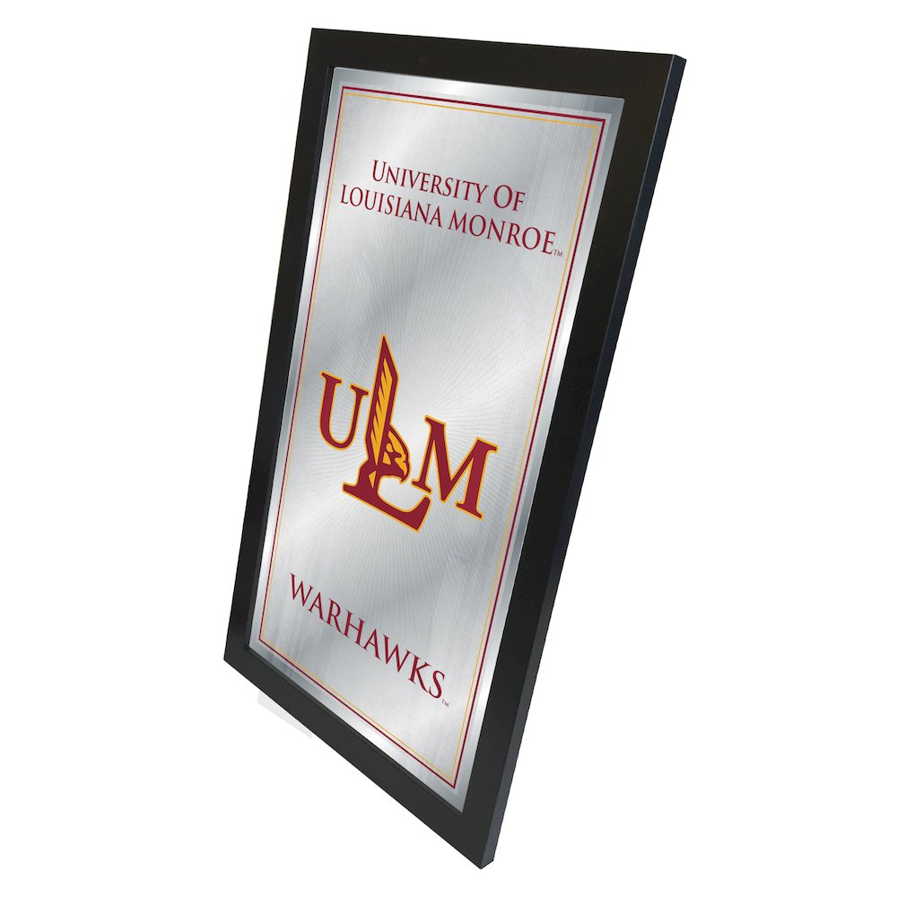 Louisiana-Monroe 26" x 15" Fight Song Mirror. Picture 2