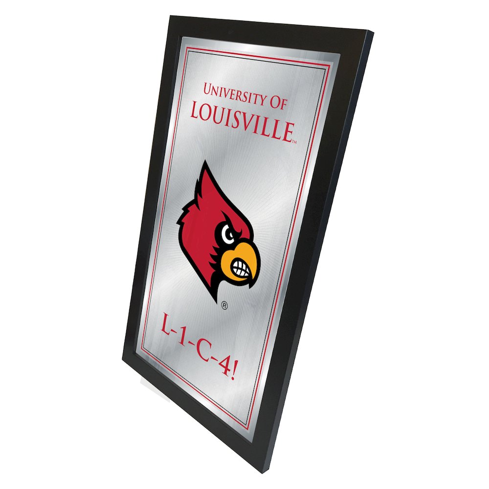 Louisville 26" x 15" Fight Song Mirror. Picture 2